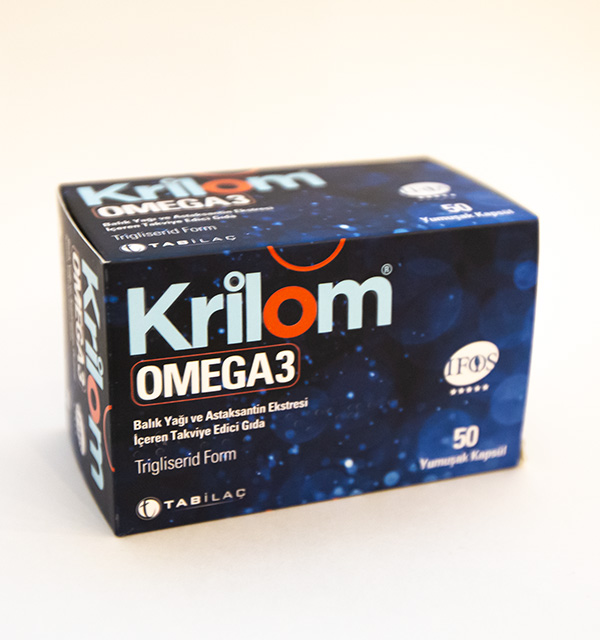 Крилом Омега 3 с Астаксантином / Krilom Omegа 3 